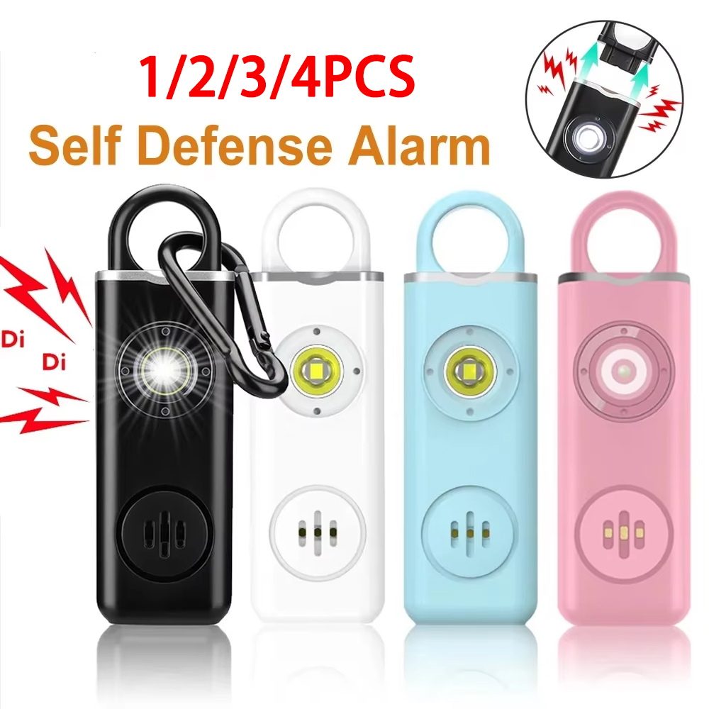 Personal Alarm Keychain - 130dB 자기 방어 경보 비명 시끄러운