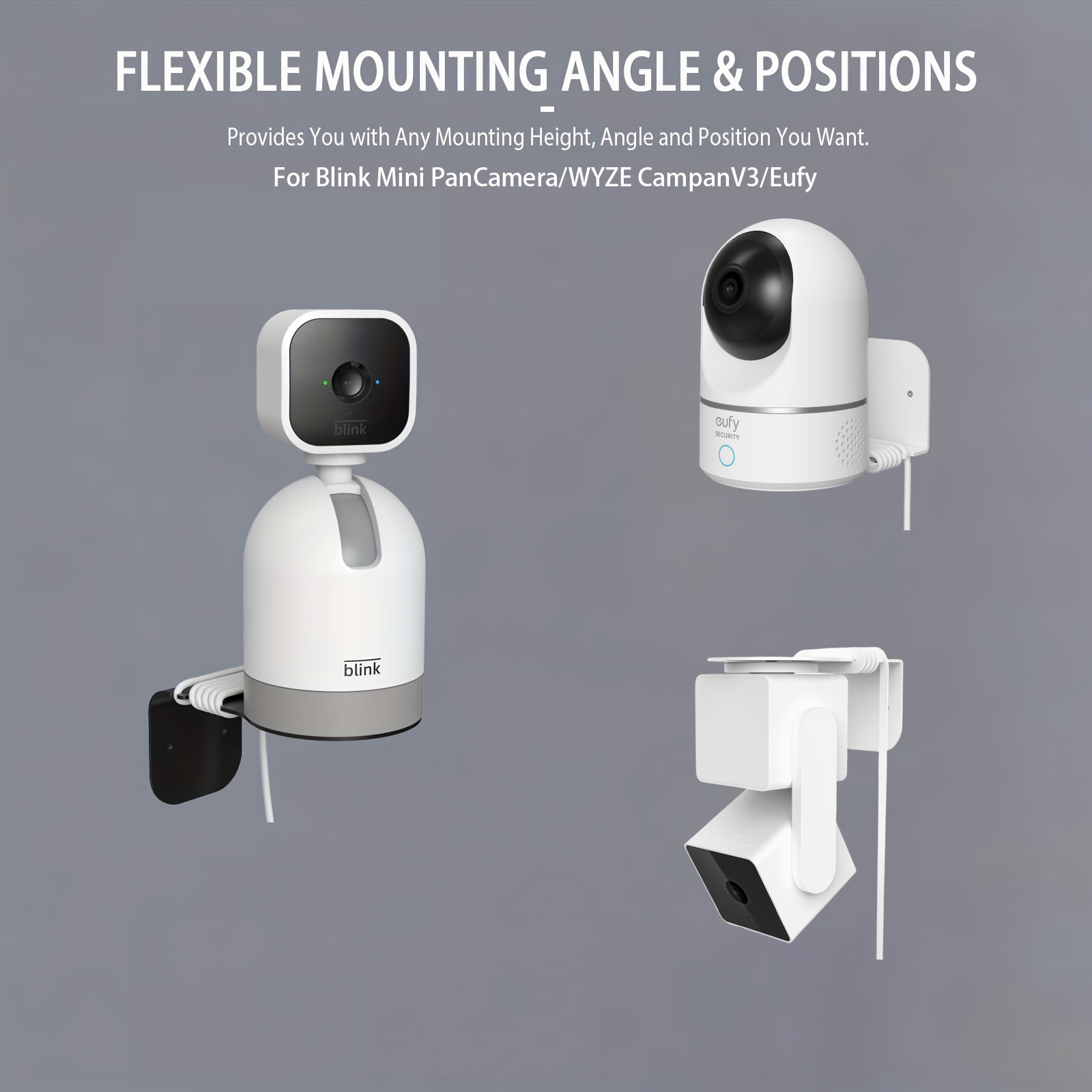 Eufy Camera E220 - 블링크 미니 팬카메라/WYZE CampanV3/Eufy 카메라 홀더