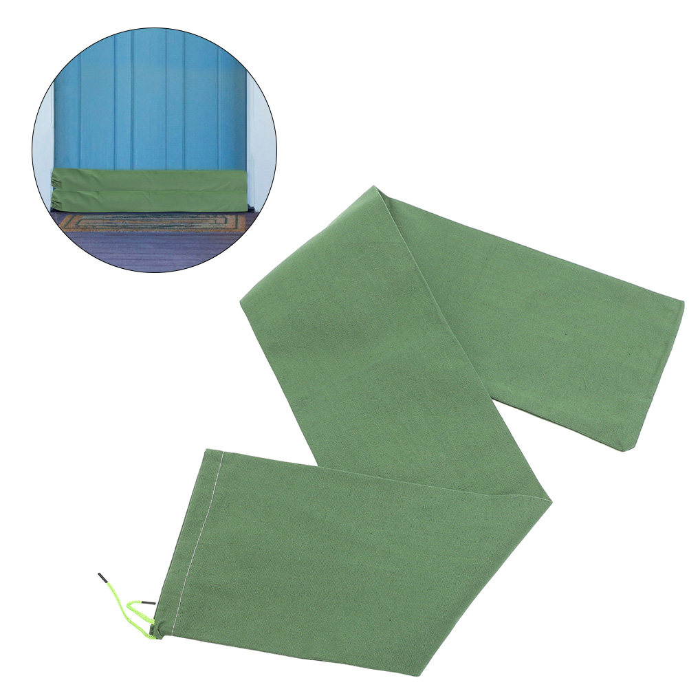 Flood Barrier Bag - 2개입, 재사용 가능한 긴 캔버스 재질의