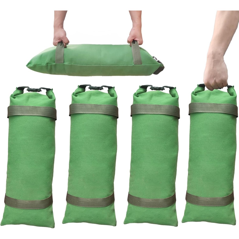 두꺼운 캔버스 소재의 방수용 모래 주머니 4개 세트,  - Flood Barrier Bag 리뷰 및 가격
